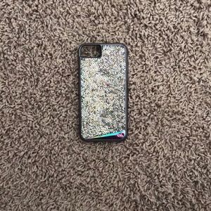 casemate iphone 6/7/8  purple glitter diva